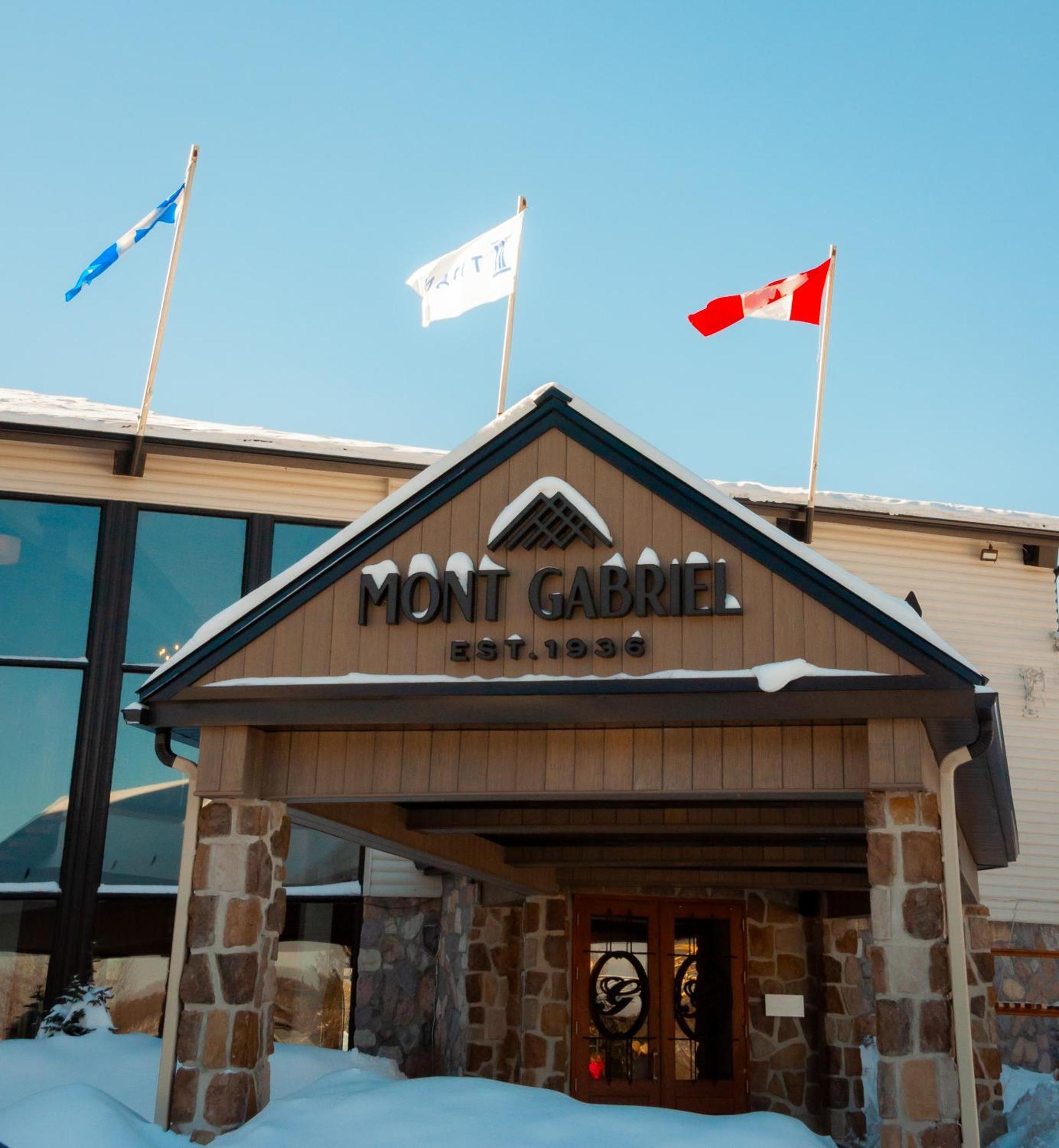 Hôtel Mont Gabriel Sainte-Adèle Exterior foto